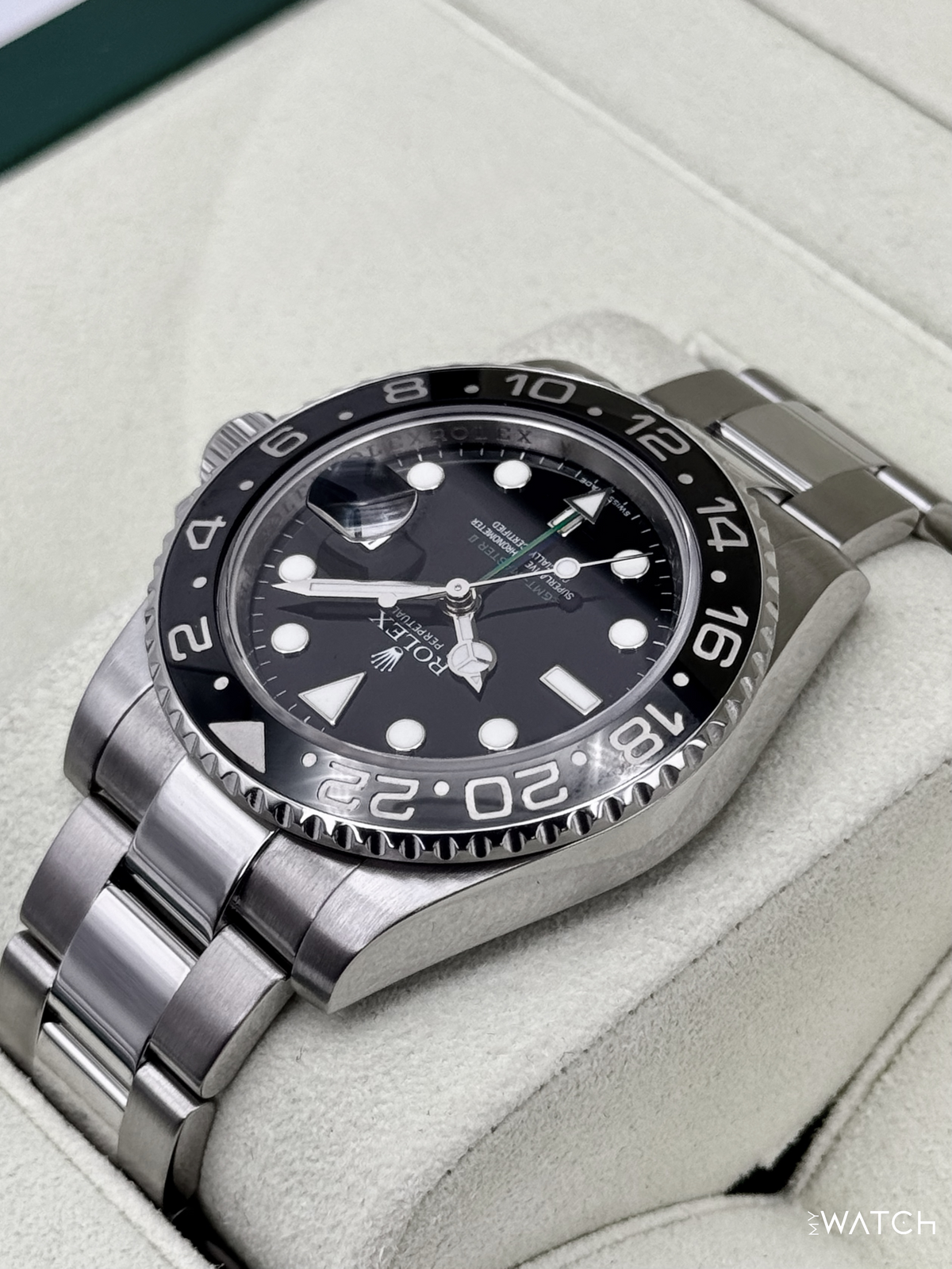2008 Rolex GMT-Master II 40mm 116710LN Stainless Steel Black Dial