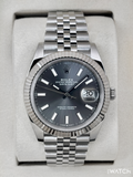 NEW 2025 Rolex Datejust 41mm 126334 Stainless Steel Jubilee Rhodium Dial