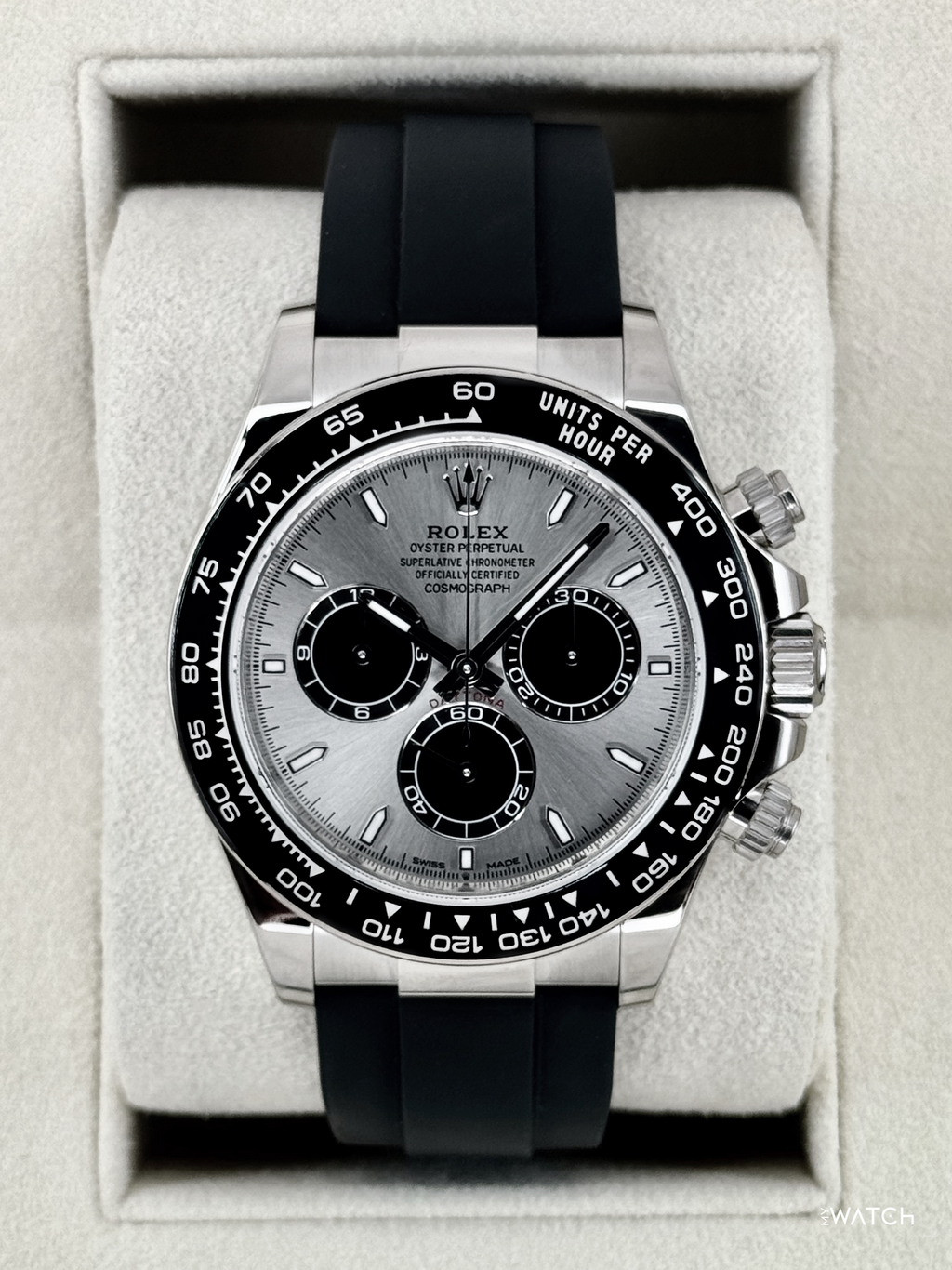2024 Rolex Daytona "Ghost" 40mm 126519LN White Gold Silver Dial