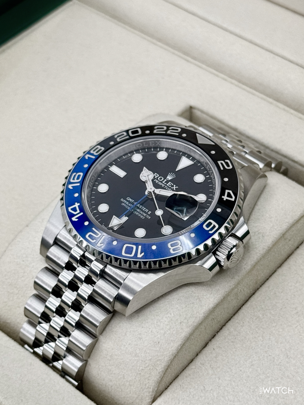 2025 Rolex GMT-Master II "Batgirl" 40mm 126710BLNR Jubilee