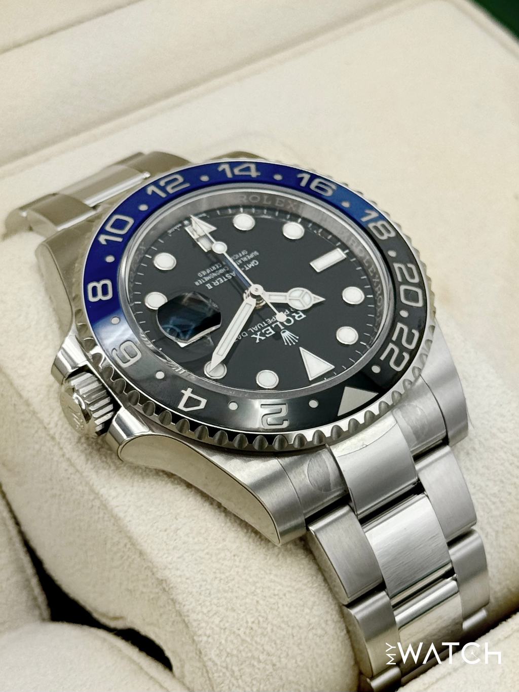 2024 Rolex GMT-Master II "Batman" 40mm 126710BLNR Oyster (STICKERED)