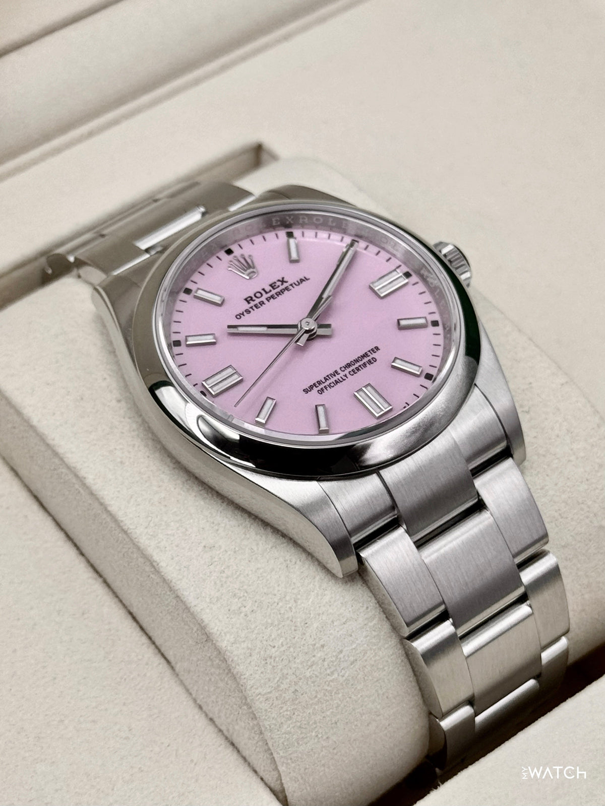 NEW 2026 Rolex Oyster Perpetual 36mm 126000 Candy Pink Dial