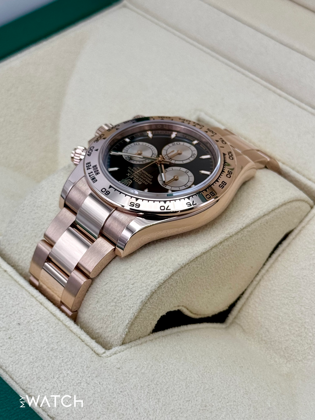 2024 Rolex Daytona 40mm 126505 Rose Gold Black Dial