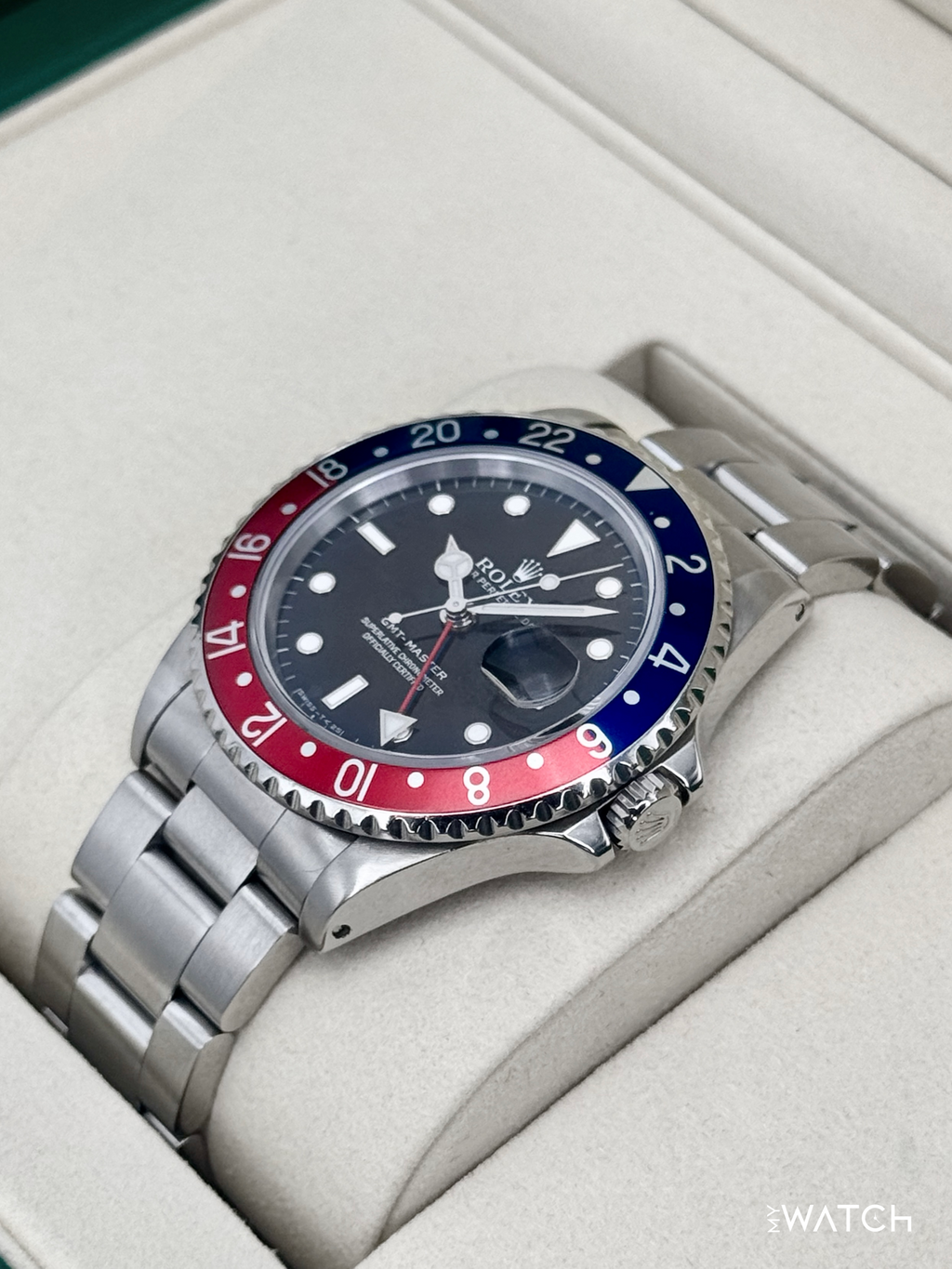 1996 Rolex GMT-Master "Pepsi" 40mm 16700 Stainless Steel Oyster (CPO)