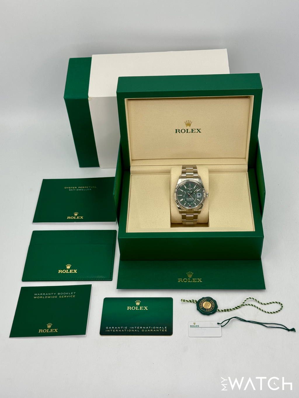 NEW 2026 Rolex Sky-Dweller 42mm 336934 Oyster Green Dial