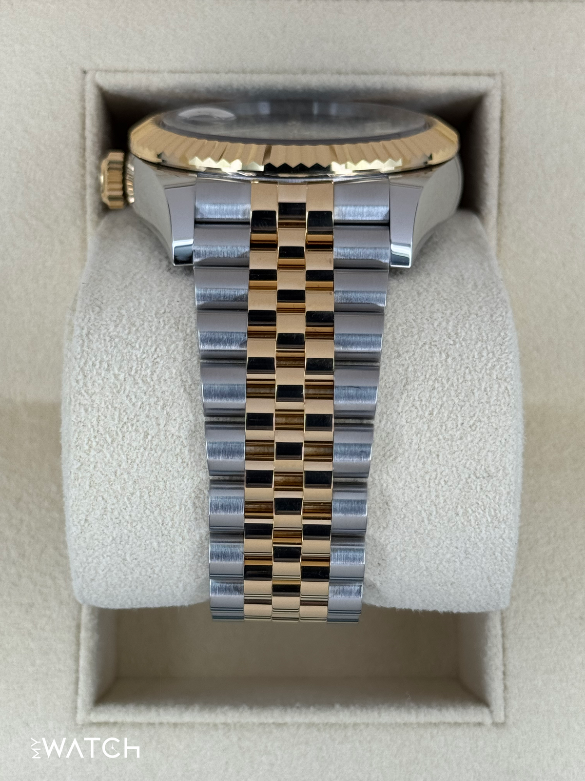 2023 Rolex Sky-Dweller 42mm 326933 Two-Tone Jubilee Black Dial