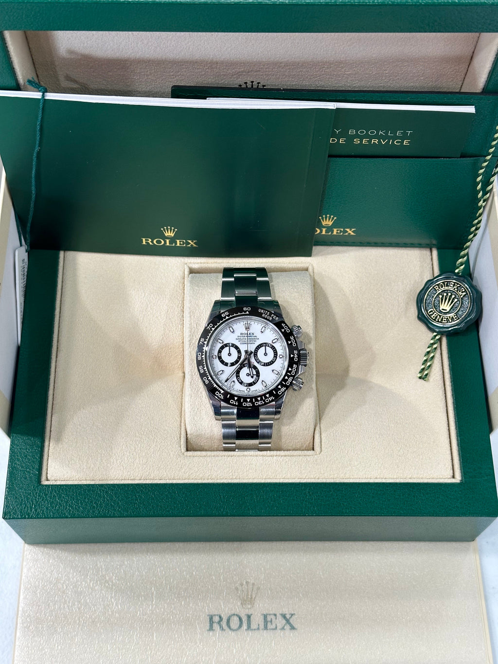 2023 Rolex Daytona 40mm 116500LN Stainless Steel Panda Dial