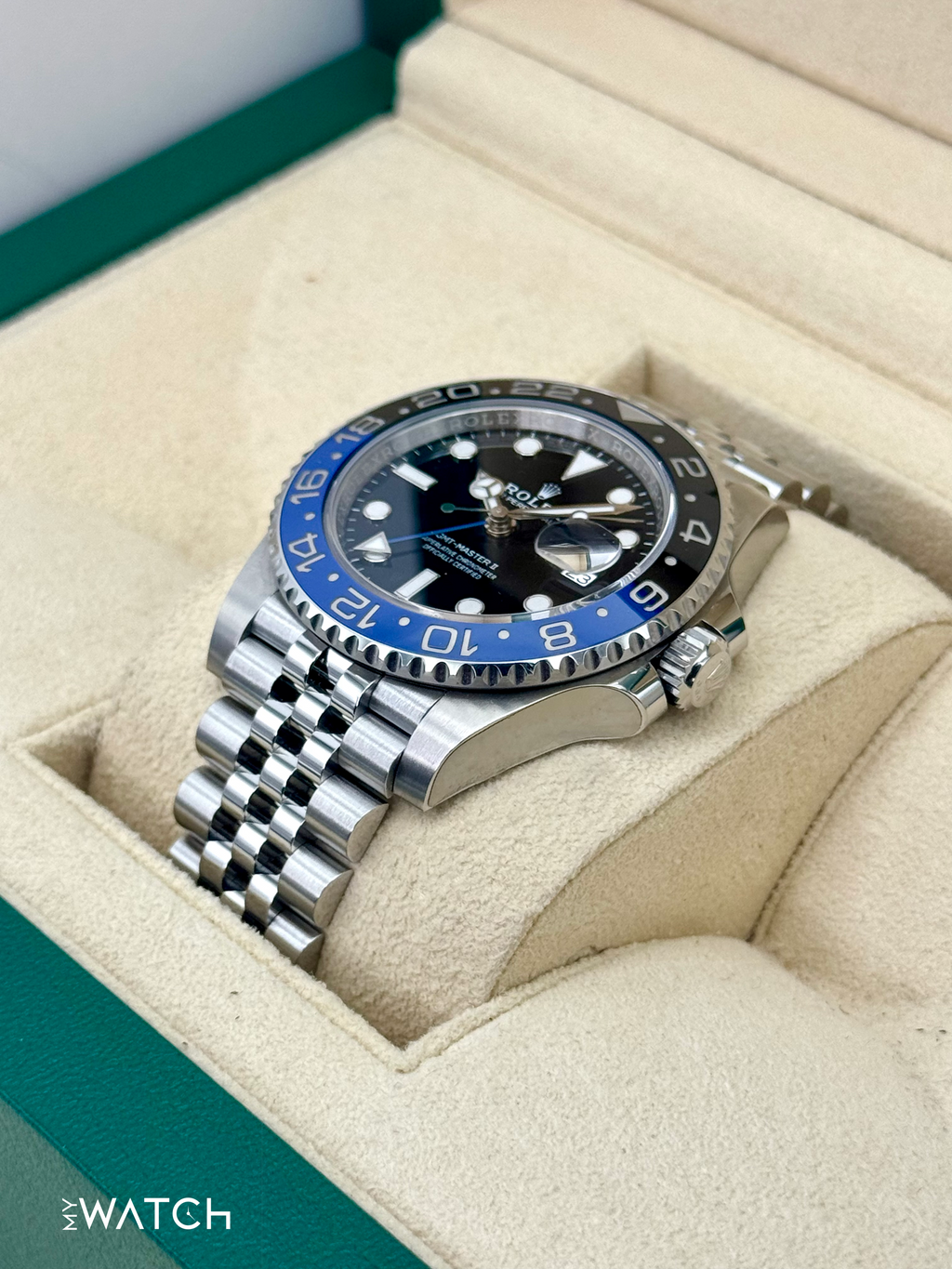 2022 Rolex GMT-Master II "Batgirl" 40mm 126710BLNR Jubilee