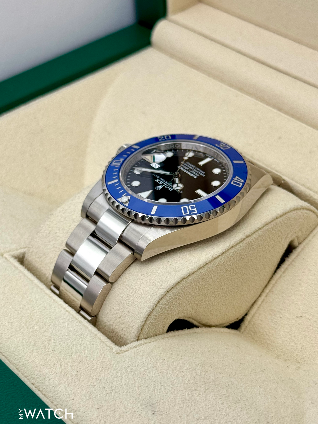 NEW 2022 Rolex Submariner “Cookie Monster ” 41mm 126619LB White Gold Black Dial