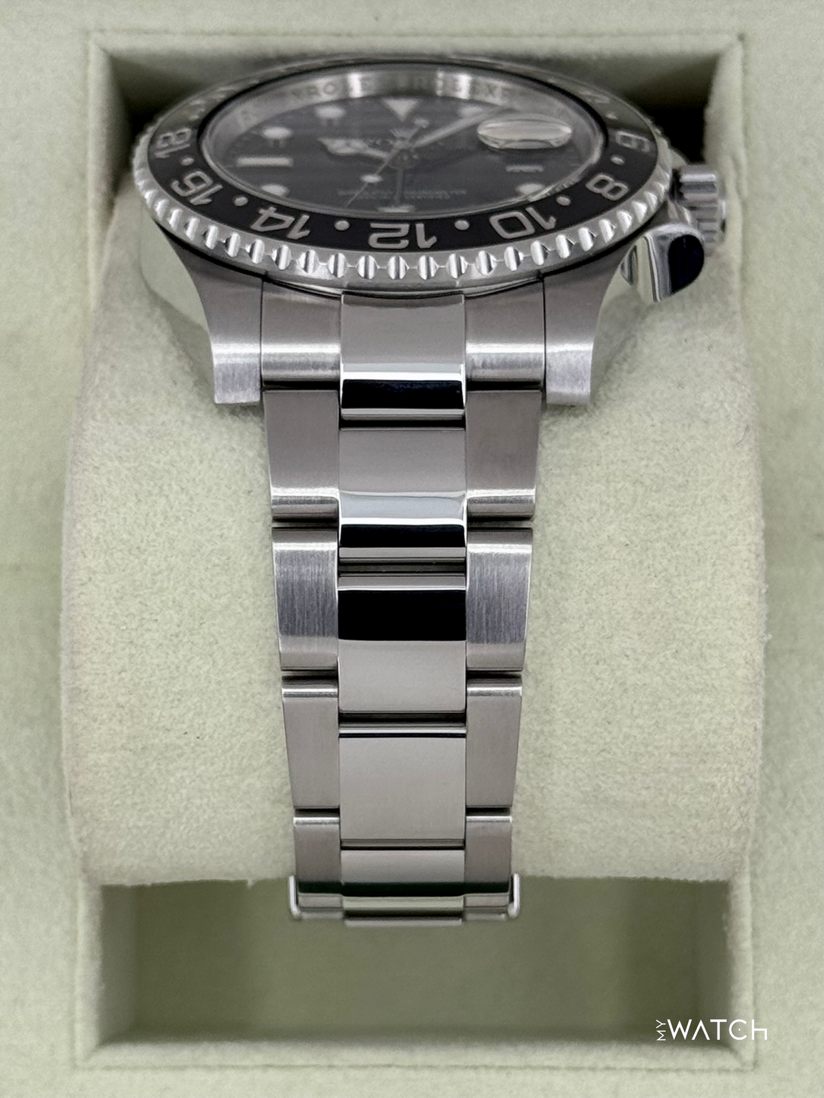 2014 Rolex GMT-Master II 40mm 116710LN Stainless Steel Black Dial