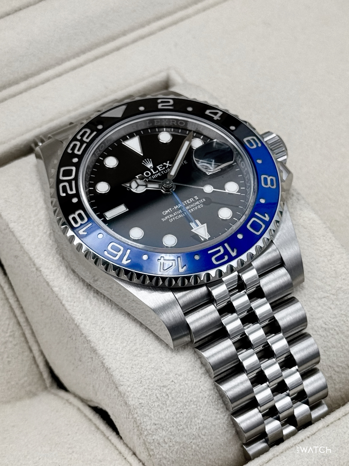 2021 Rolex GMT-Master II "Batgirl" 40mm 126710BLNR Jubilee