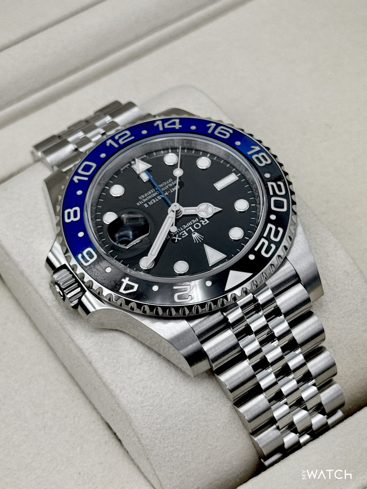 NEW 2025 Rolex GMT-Master II "Batgirl" 40mm 126710BLNR Jubilee