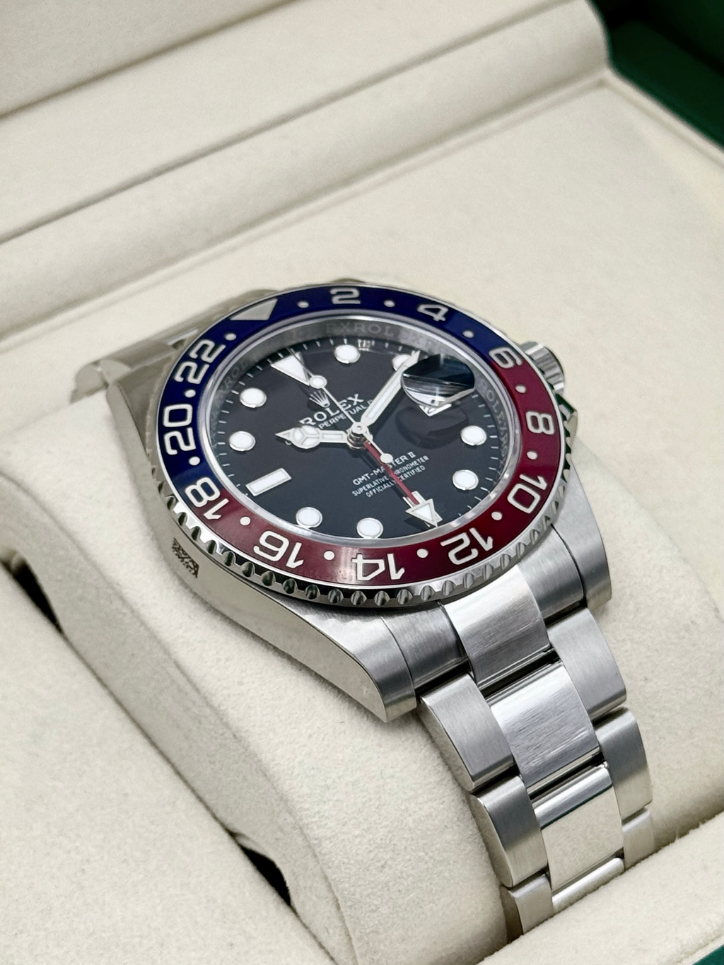 NEW 2026 Rolex GMT-Master II "Pepsi" 40mm 126710BLRO Oyster