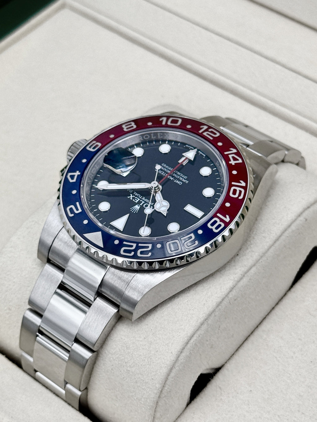 2025 Rolex GMT-Master II "Pepsi" 40mm 126710BLRO Oyster
