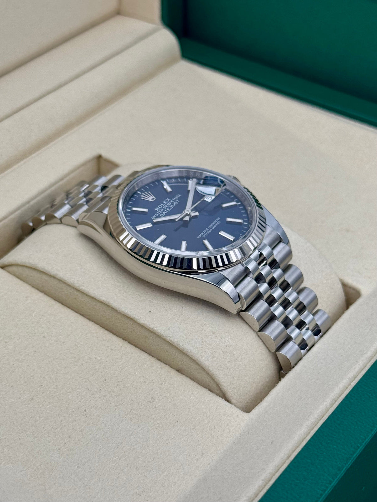 NEW 2025 Rolex Datejust 36mm 126234 Stainless Steel Jubilee Blue Dial