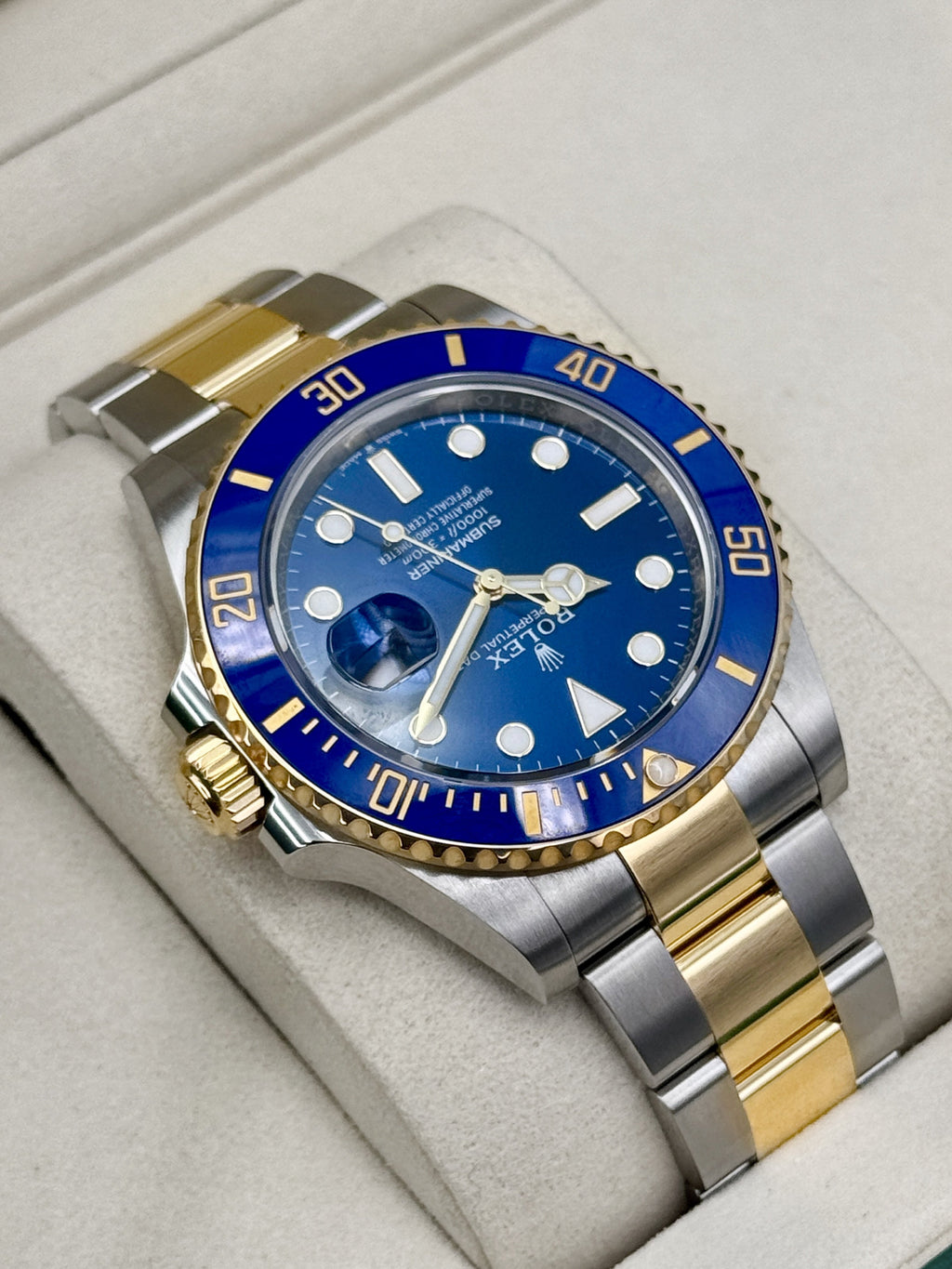NEW 2026 Rolex Submariner Bluesy 41mm 126613LB Two-Tone Blue Dial