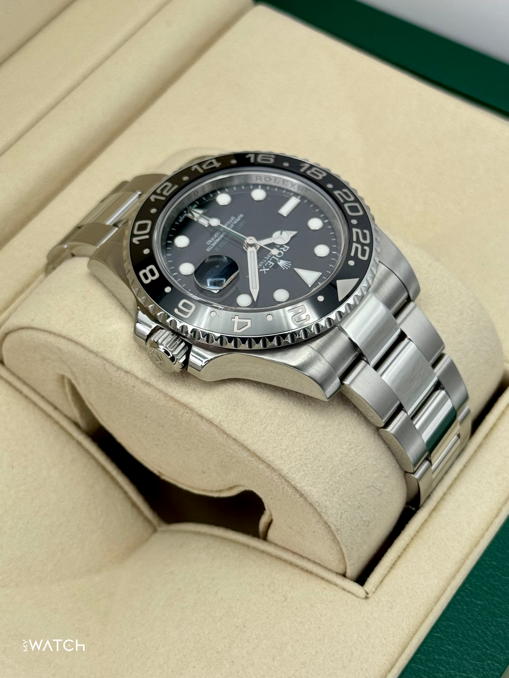 2012 Rolex GMT-Master II 40mm 116710LN Stainless Steel Black Dial