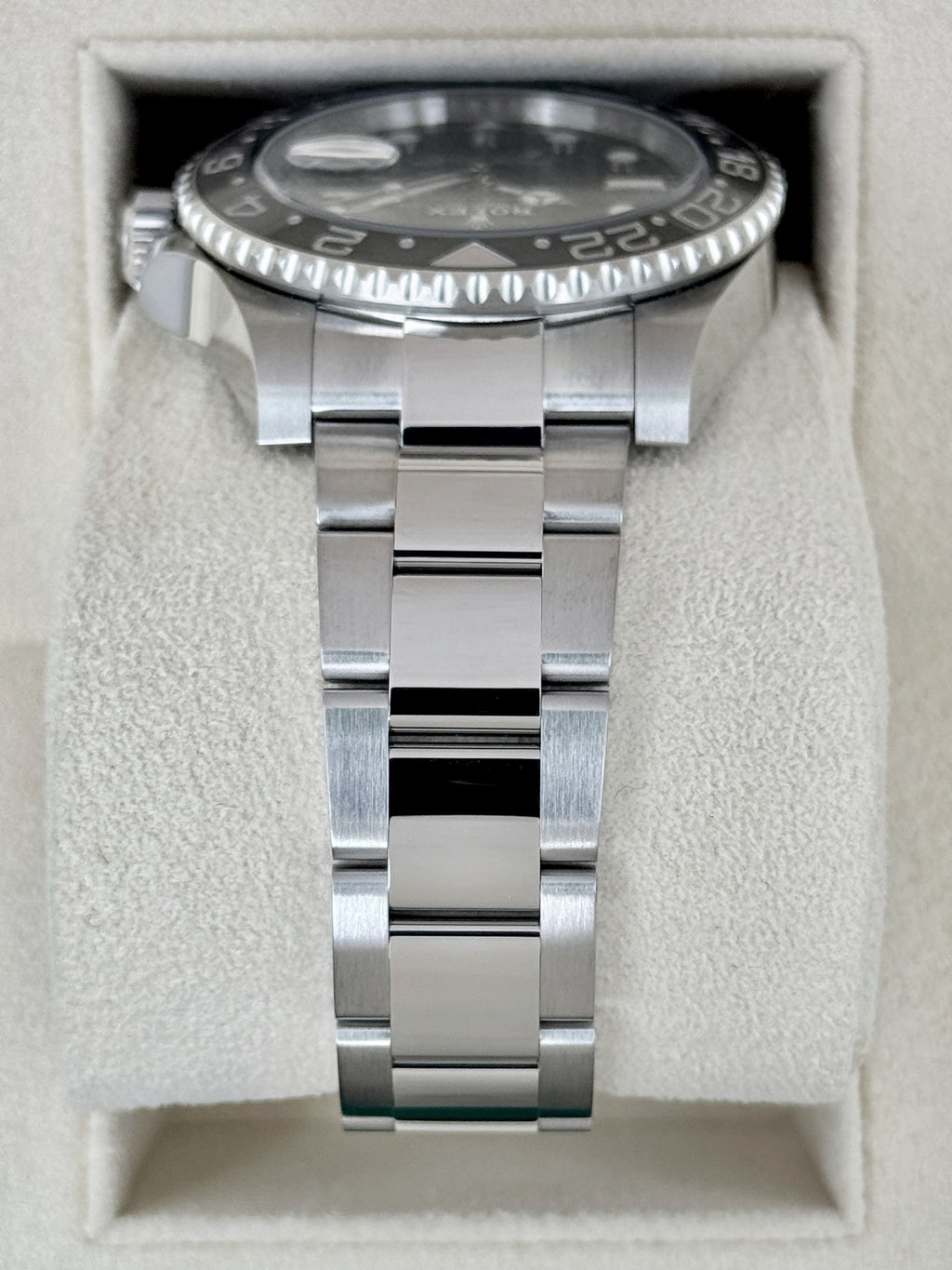 2022 Rolex GMT-Master II 40mm 116710LN Stainless Steel Black Dial