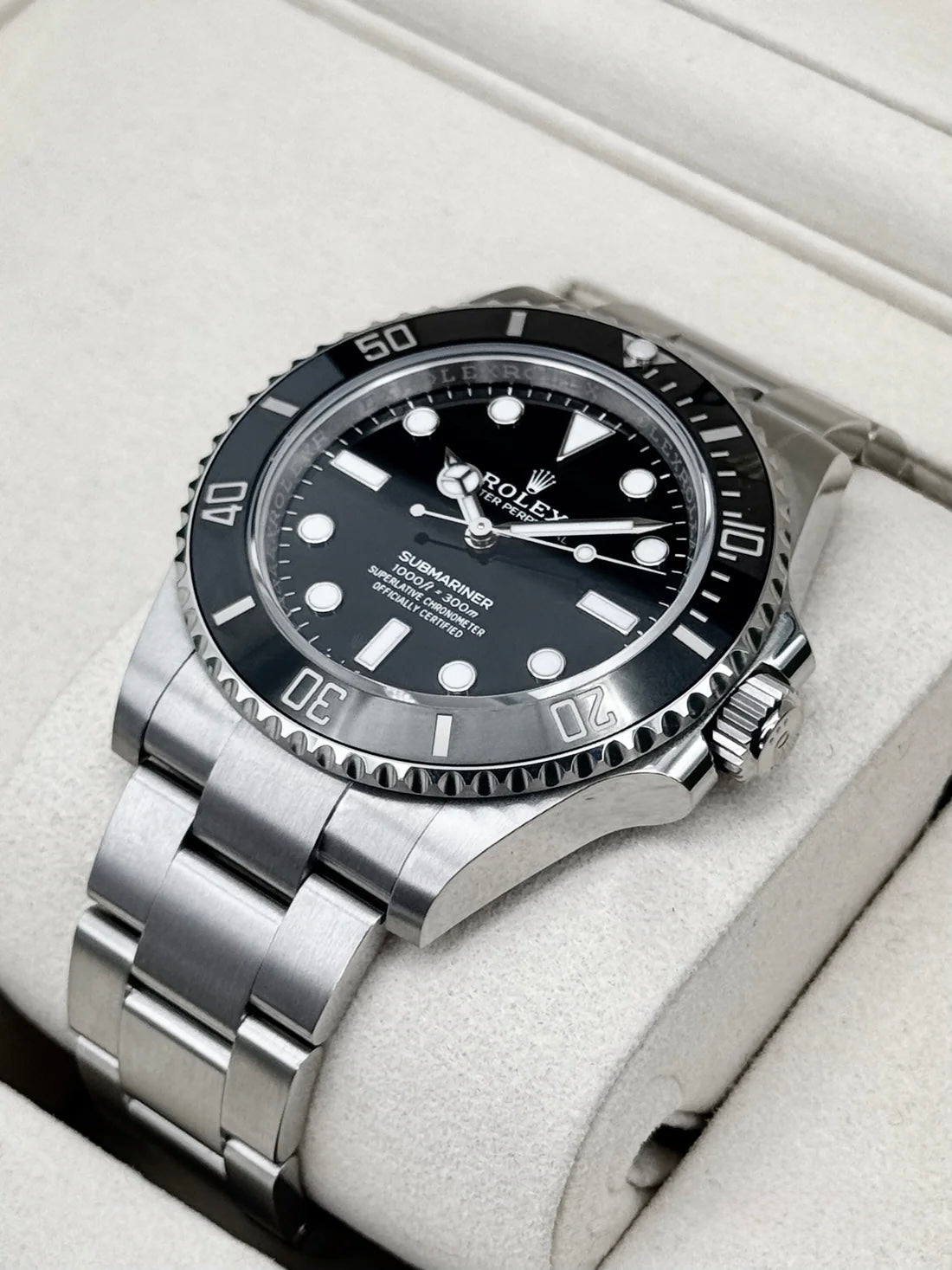 2025 Rolex Submariner 41mm 124060 Stainless Steel Black Dial