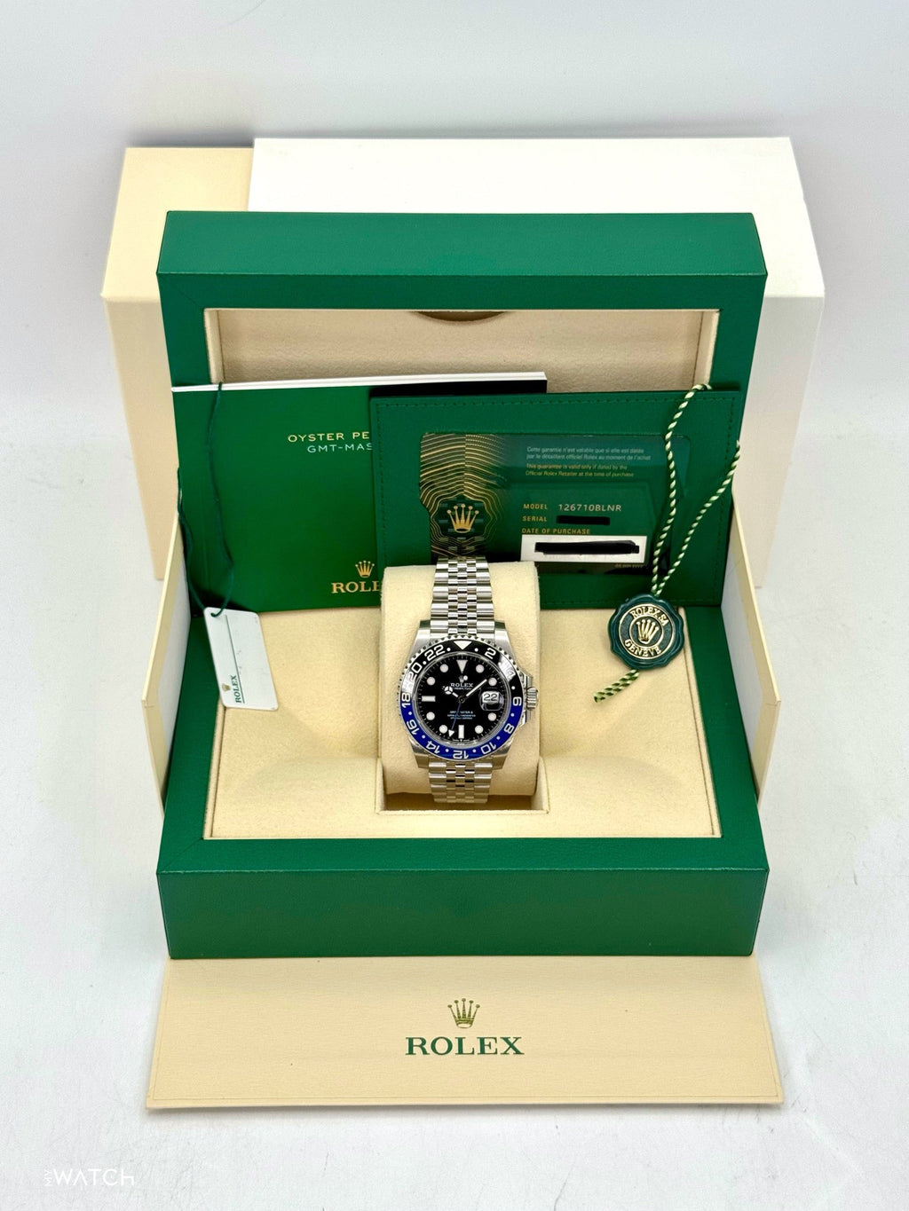2025 Rolex GMT-Master II "Batgirl" 40mm 126710BLNR Jubilee