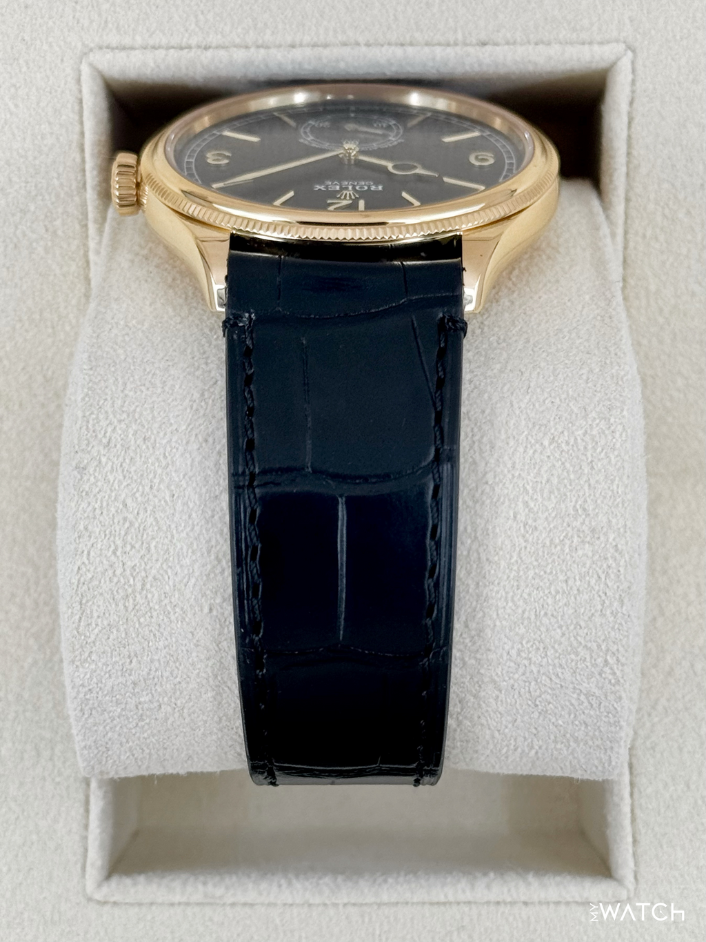 2024 Rolex 1908 39mm 52508 Yellow Gold Black Dial