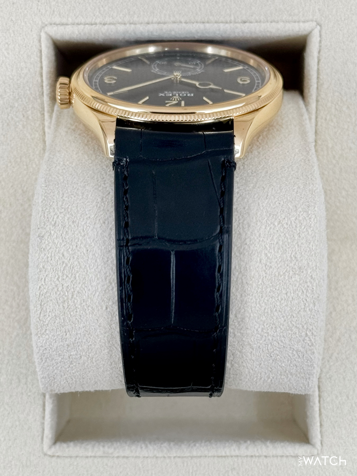 2024 Rolex 1908 39mm 52508 Yellow Gold Black Dial