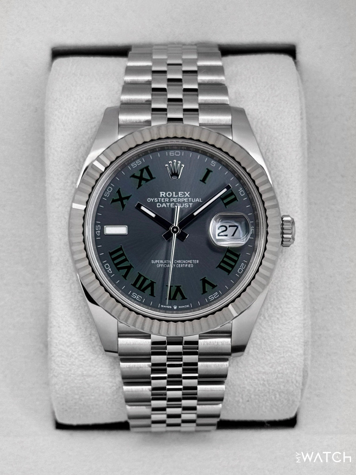 NEW 2026 Rolex Datejust 41mm 126334 Jubilee Wimbledon Dial