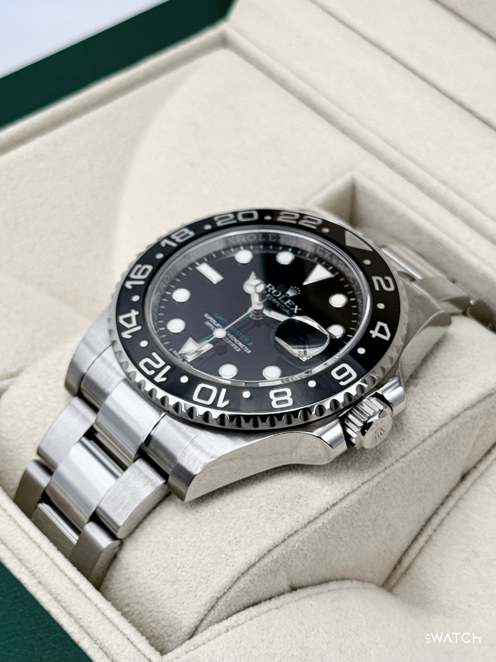 2018 Rolex GMT-Master II 40mm 116710LN Stainless Steel Black Dial