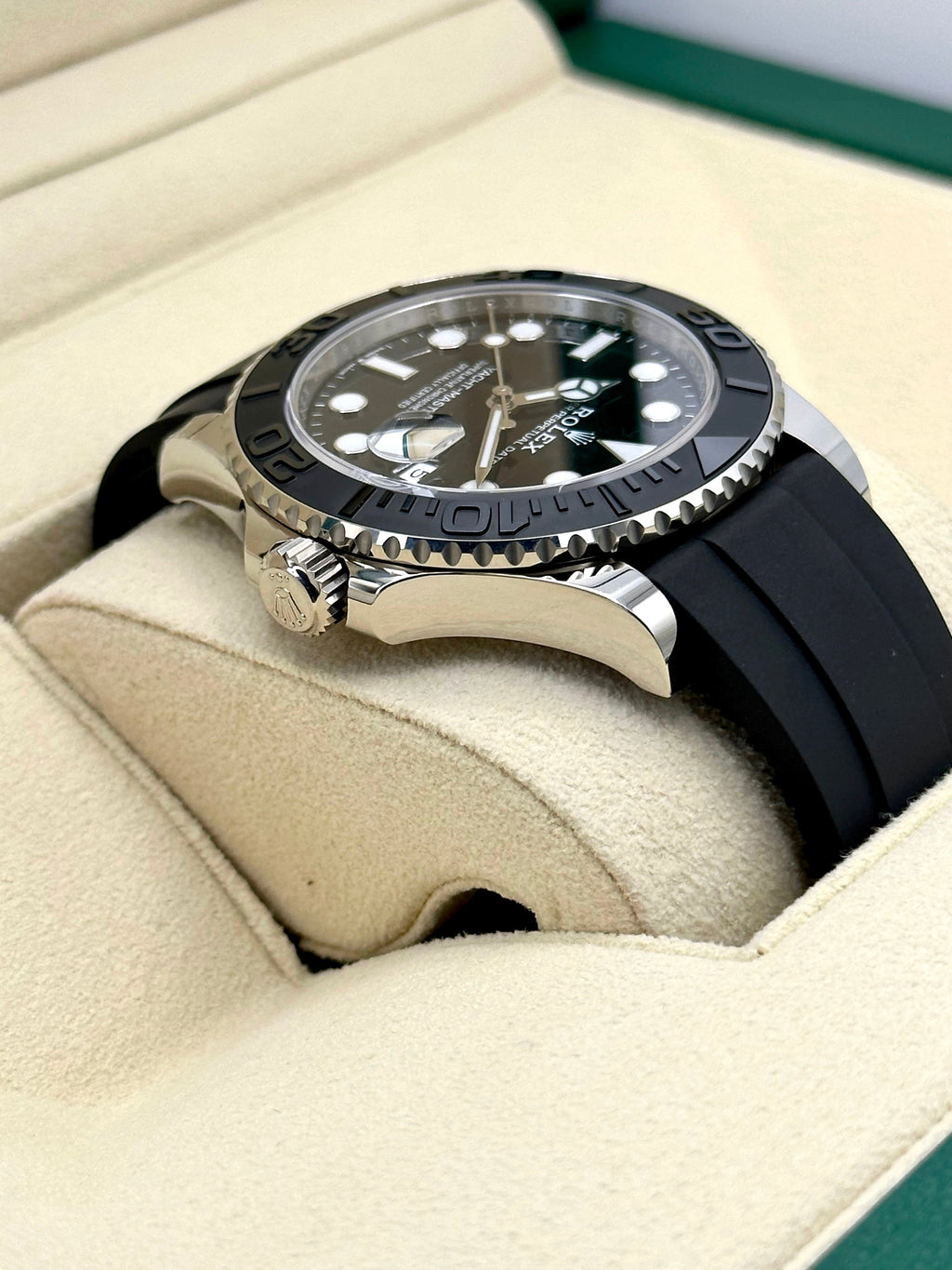 NEW 2026 Rolex Yacht-Master 42mm 226659 White Gold Oysterflex Black Dial