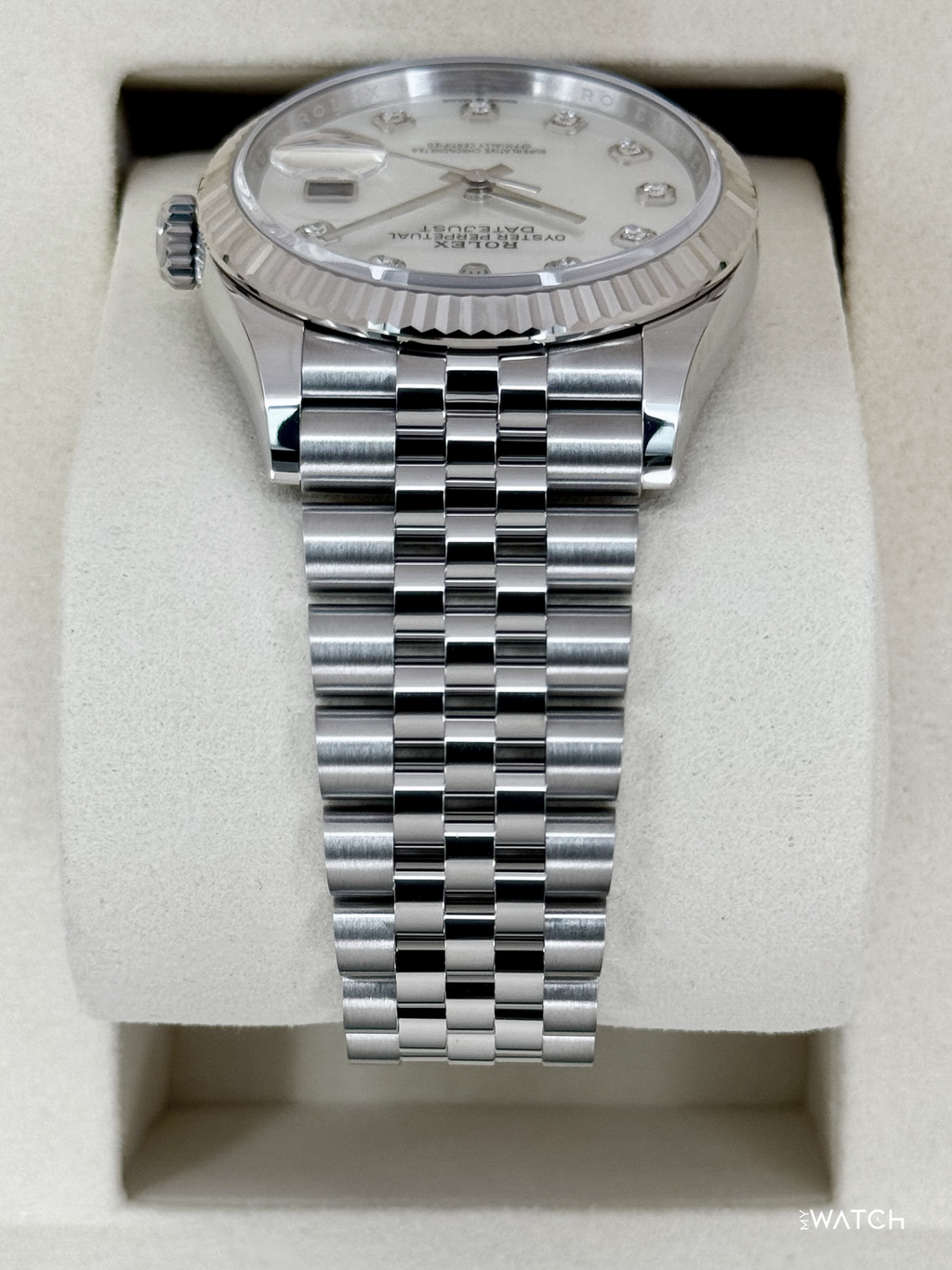 NEW 2026 Rolex Datejust 36mm 126234 Stainless Steel MOP Diamond Dial