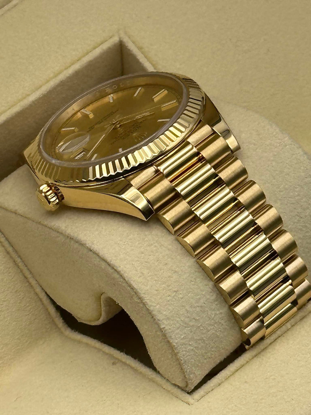 2020 Rolex Day-Date 40mm 228238 Presidential Champagne Dial
