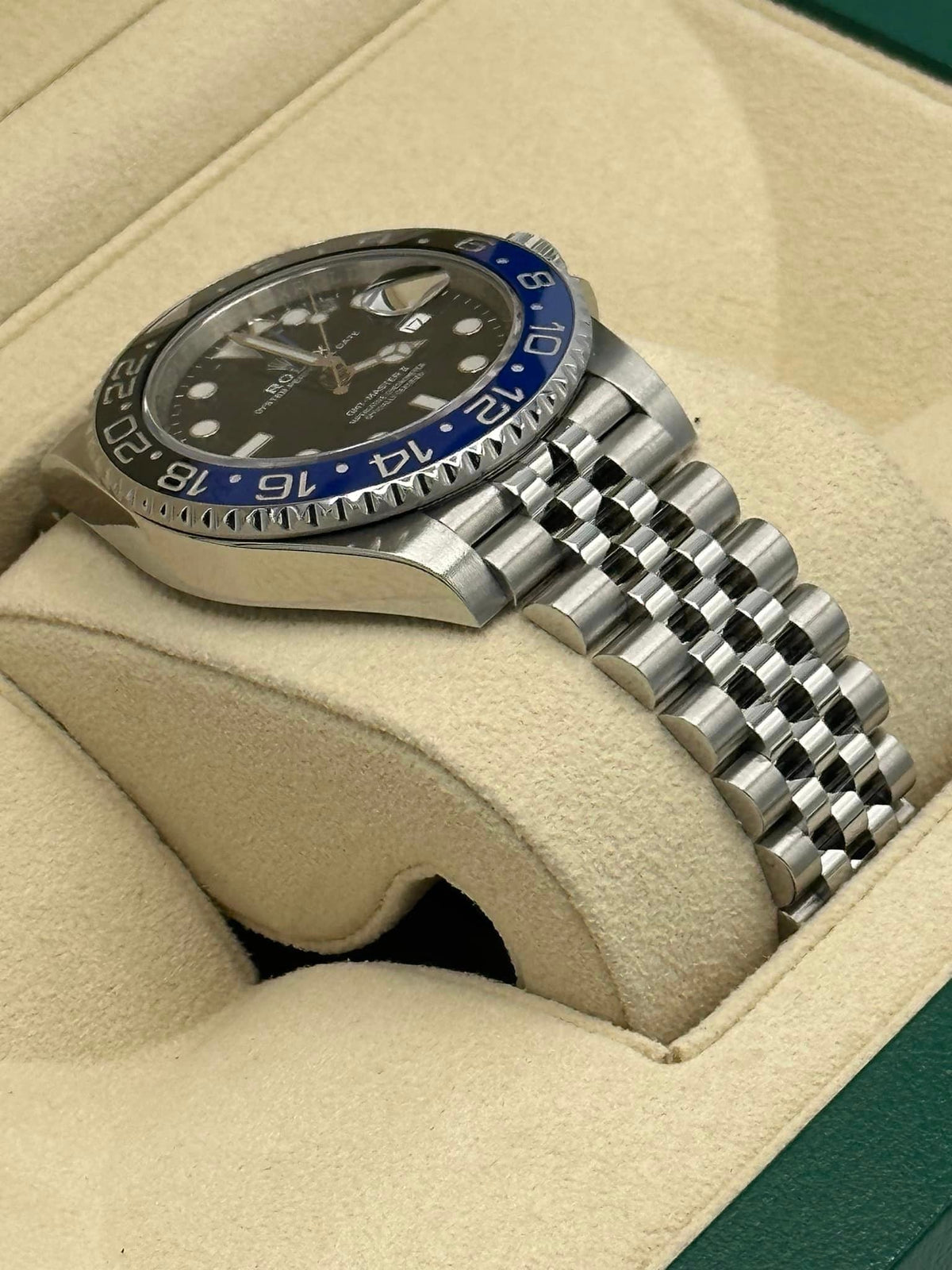 2020 Rolex GMT Master-II "Batgirl" 40mm 126710BLNR Jubilee