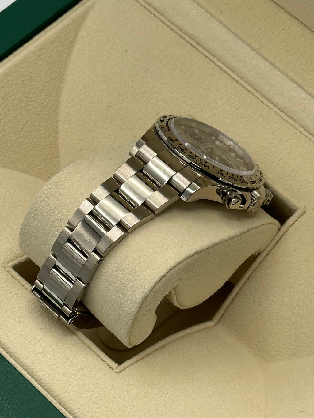 2022 Rolex Daytona 40mm 116509 White Gold Silver Dial
