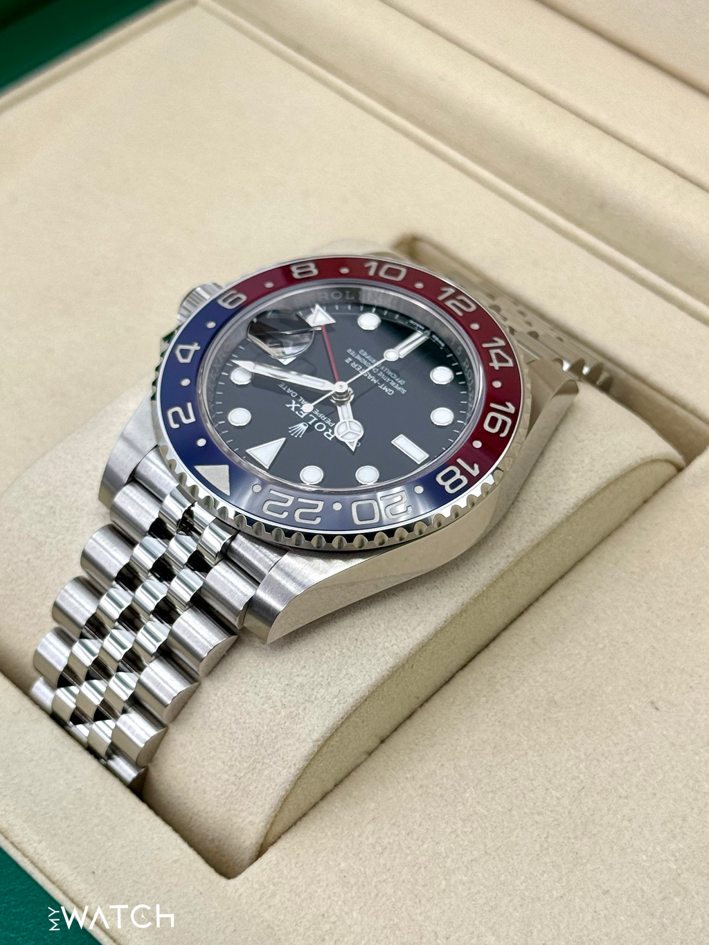 2025 Rolex GMT-Master II "Pepsi" 40mm 126710BLRO Jubilee