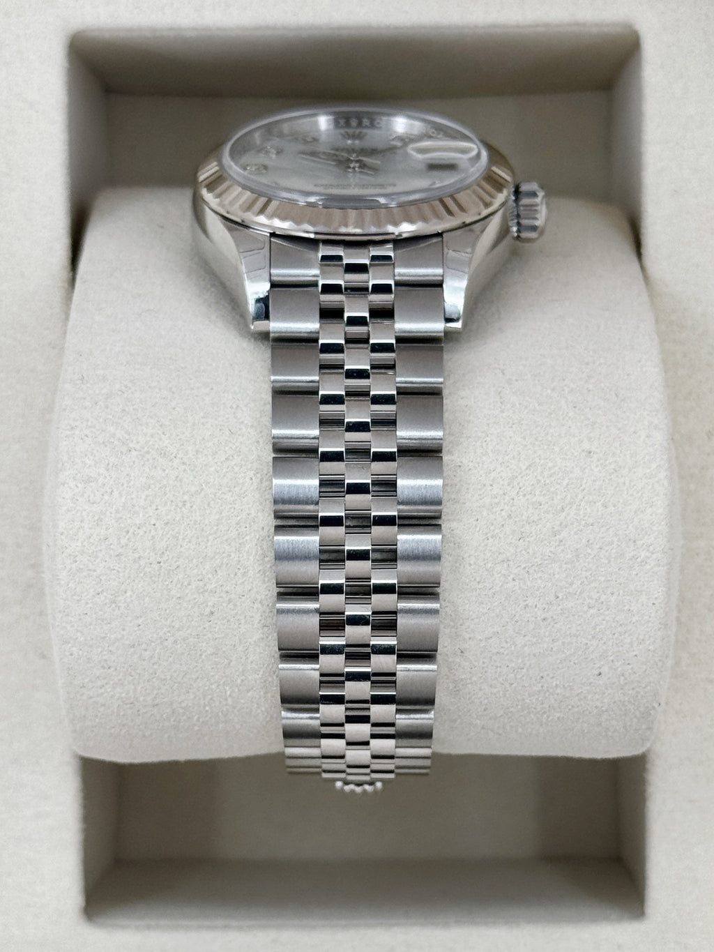 NEW 2026 Rolex Lady Datejust 28mm 279174 Mother of Pearl Diamond Dial