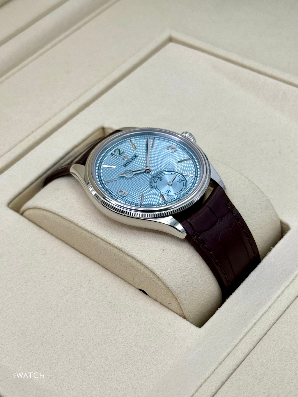 NEW 2026 Rolex 1908 39mm 52506 Platinum Ice Blue Dial
