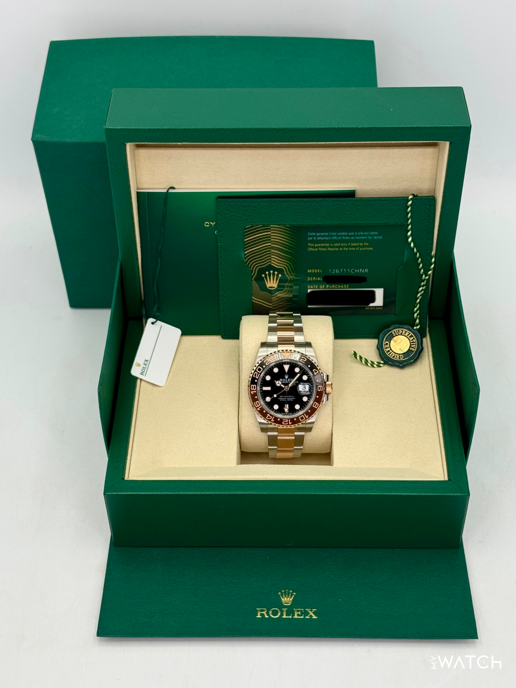 2025 Rolex GMT-Master II "Rootbeer" 40mm 126711CHNR Two-Tone