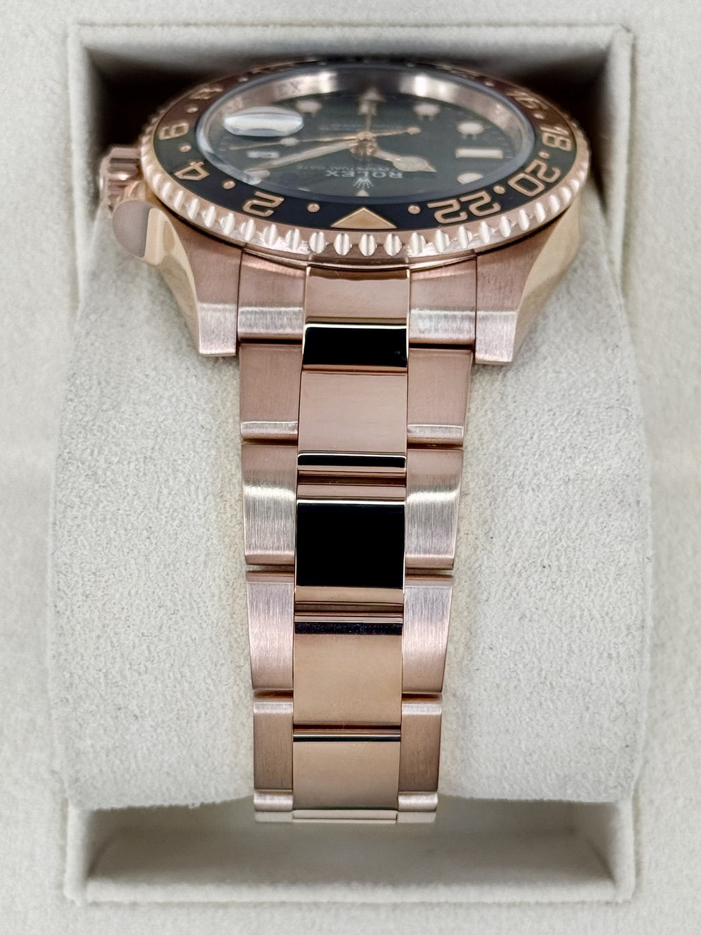 2022 Rolex GMT-Master II "Rootbeer" 40mm 126715CHNR Rose Gold