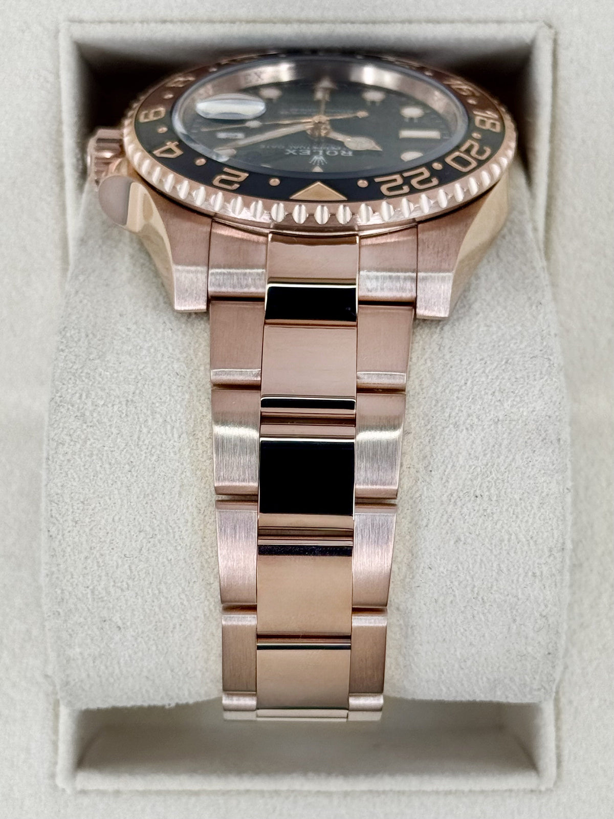 2022 Rolex GMT-Master II "Rootbeer" 40mm 126715CHNR Rose Gold