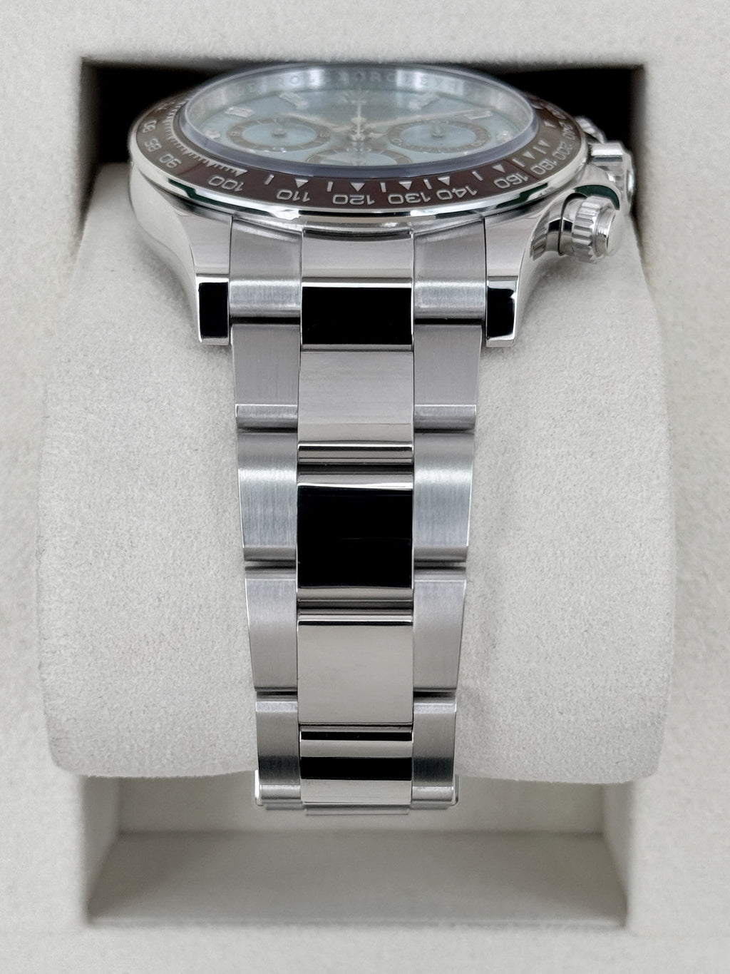 NEW 2025 Rolex Daytona 40mm 126506 Platinum Ice-Blue Diamond Baguette Dial