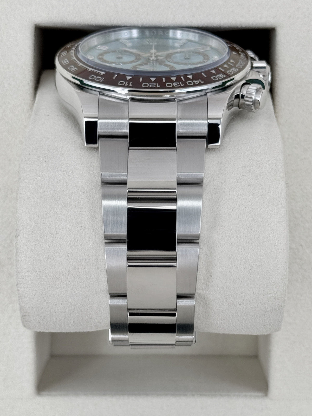NEW 2025 Rolex Daytona 40mm 126506 Platinum Ice-Blue Diamond Baguette Dial