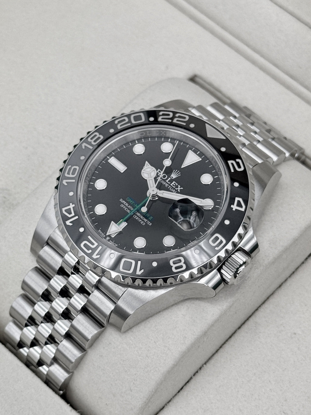 NEW 2026 Rolex GMT-Master II Bruce Wayne 40mm 126710GRNR Jubilee