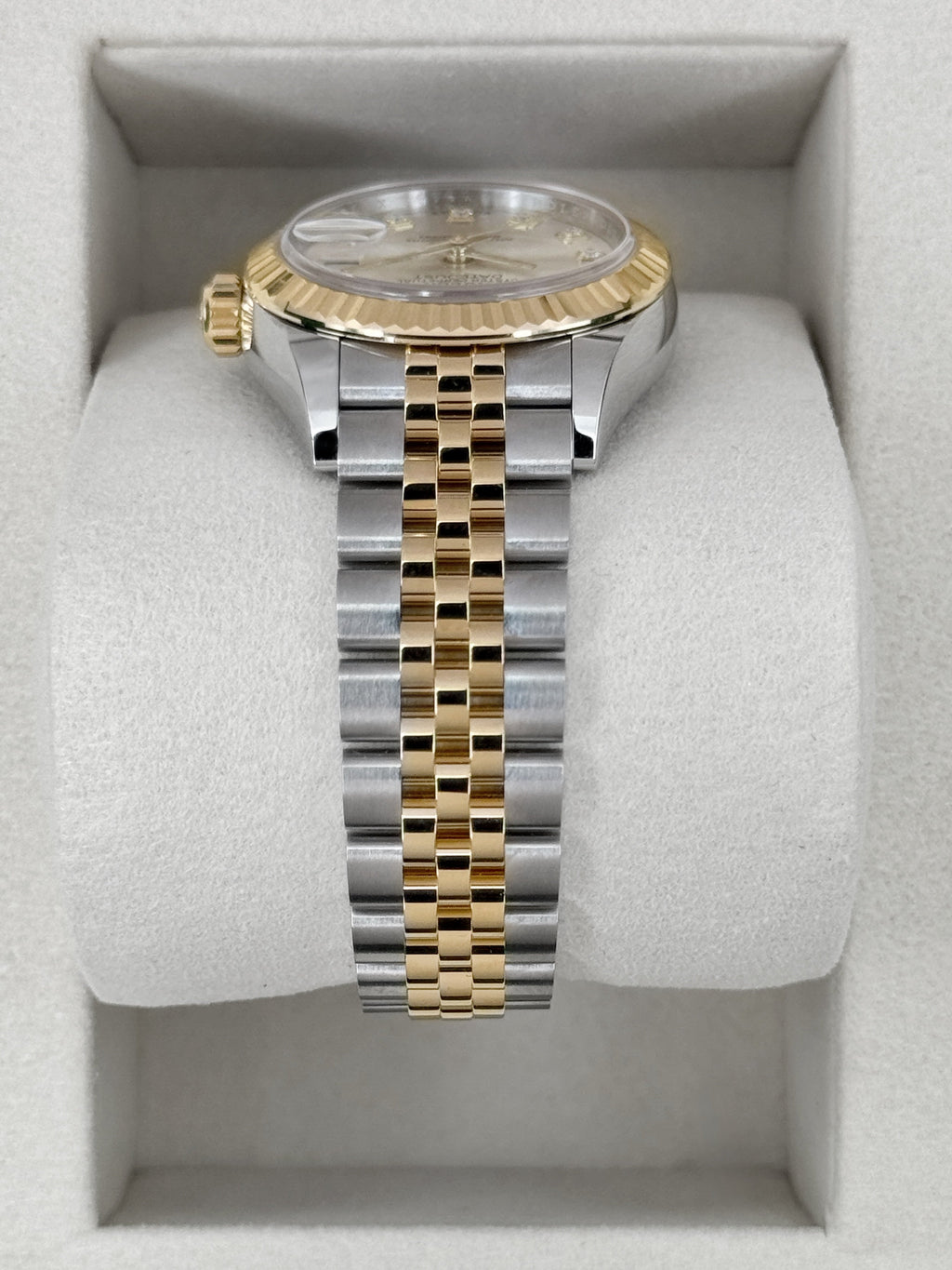 NEW 2026 Rolex Lady Datejust 28mm 279173 Two-Tone Jubilee Silver Diamond Dial