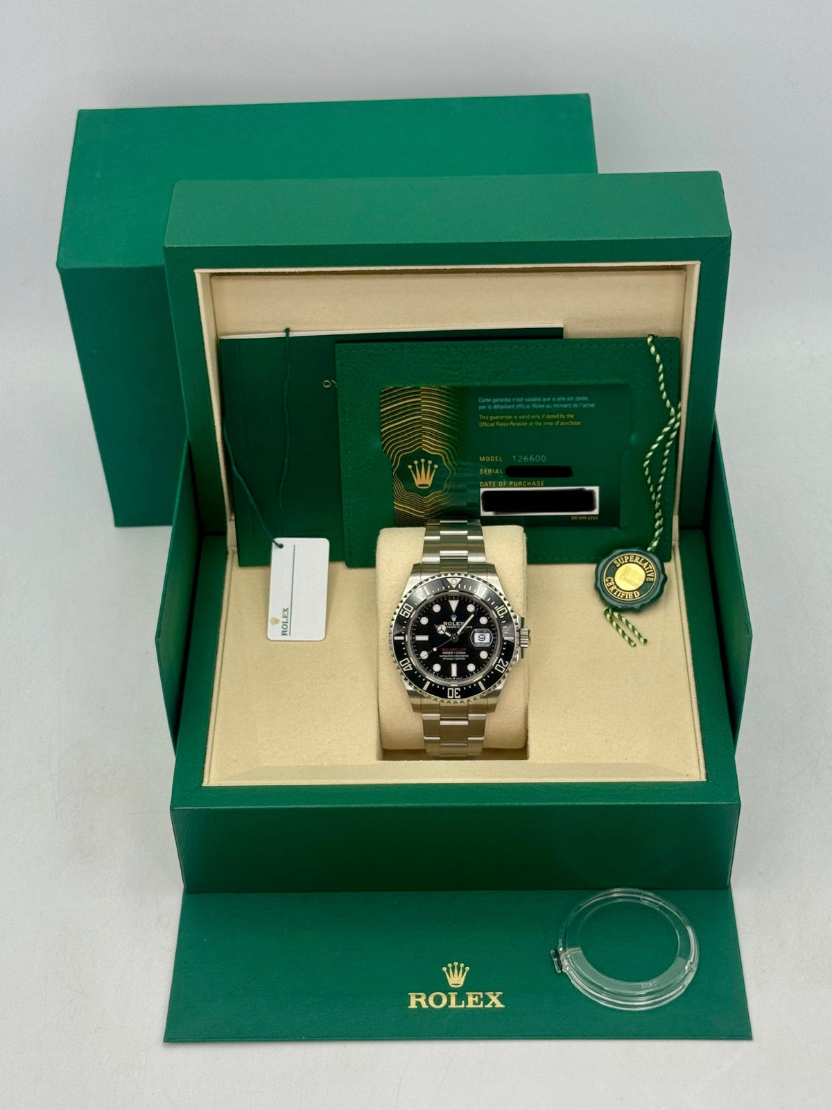 2025 Rolex Sea-Dweller 43mm 126600 Black Dial
