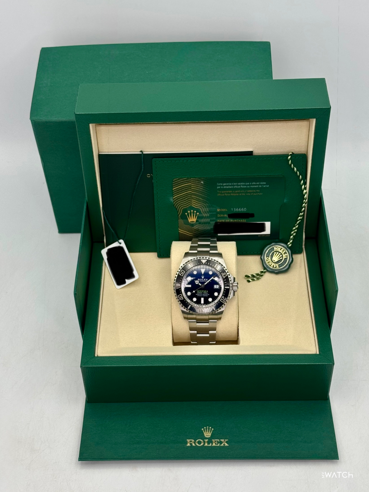 2025 Rolex Deepsea "James Cameron" 44mm 136660 Blue Dial