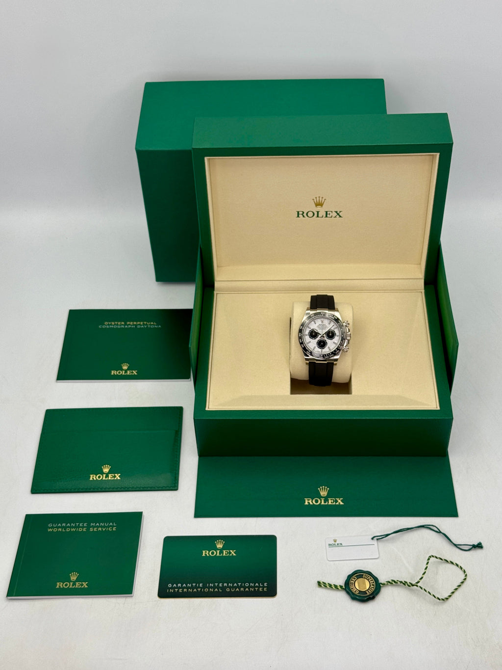 NEW 2026 Rolex Daytona 40mm 126519LN White Gold Oysterflex Meteorite Dial