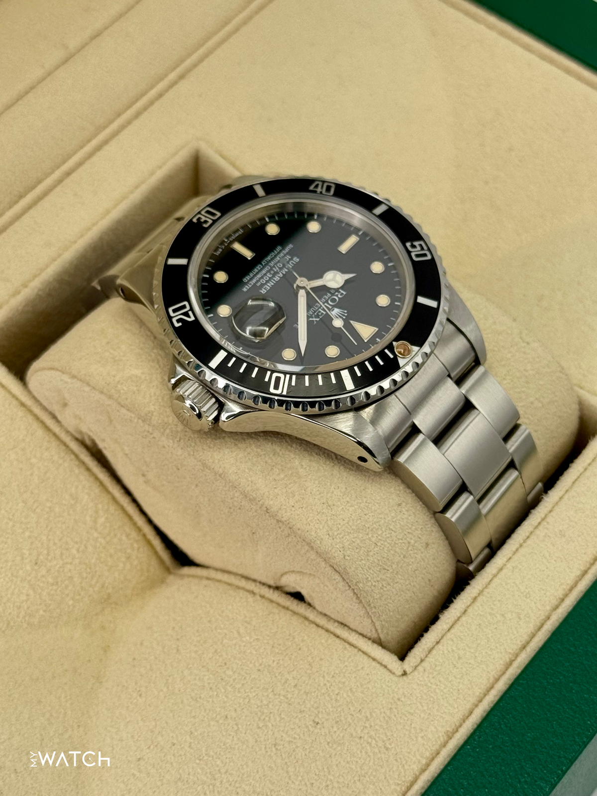 1982 Rolex Submariner 40mm 16800 Stainless Steel Black Dial