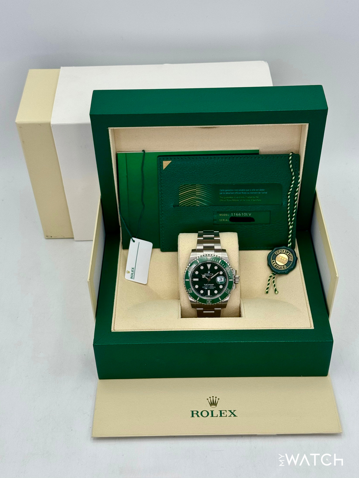 2020 Rolex Submariner “Hulk” 40mm 116610LV Green Dial "UNICORN"