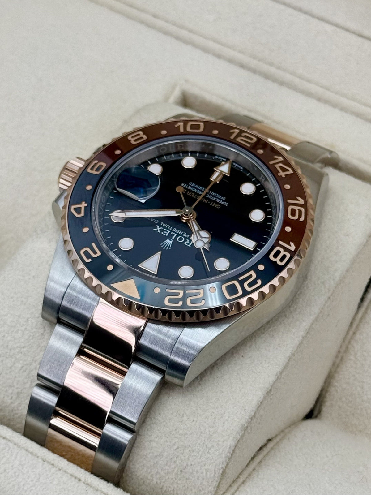 2024 Rolex GMT-Master II Rootbeer 40mm 126711CHNR Two-Tone