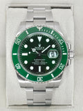 2015 Rolex Submariner Hulk 40mm 116610LV Green Dial